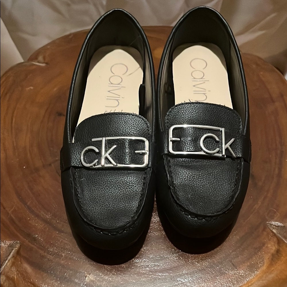 Calvin Klein Women's Black Loafers